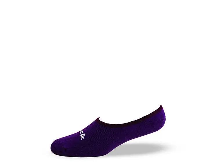 Calcetin Invisible Block No Show Unisex Morado