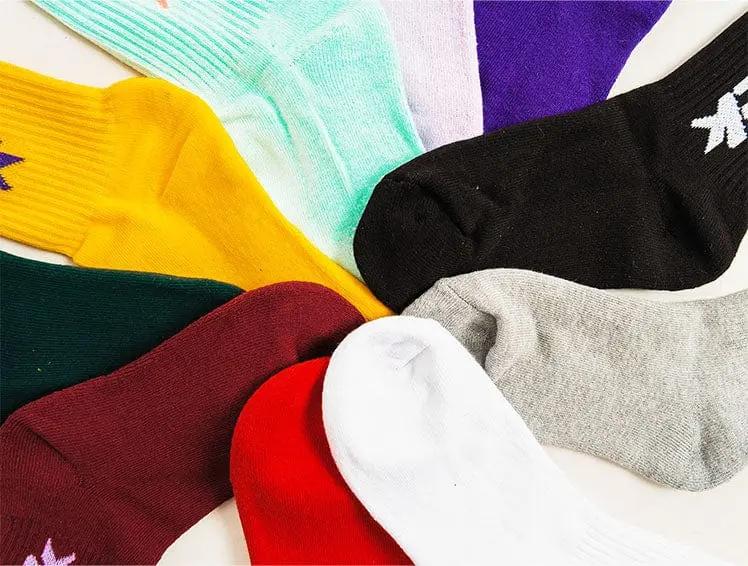 Calcetin Largo Block Unisex Morado