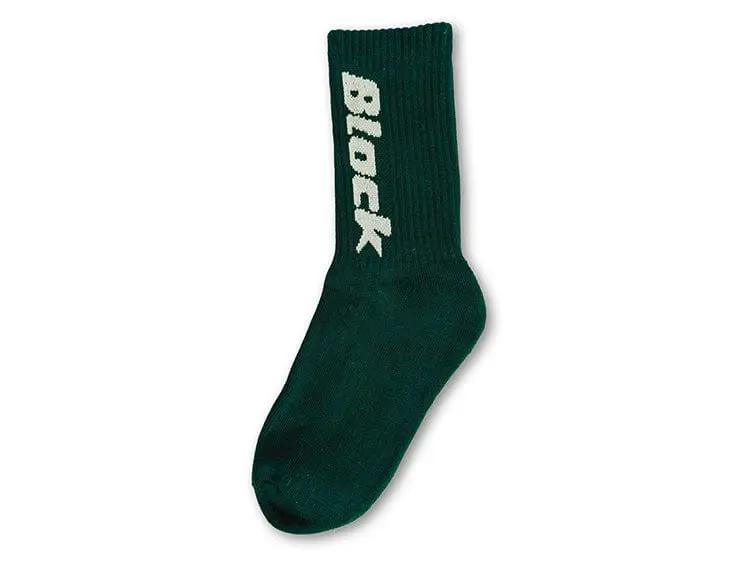 Calcetin Largo Block Unisex Verde
