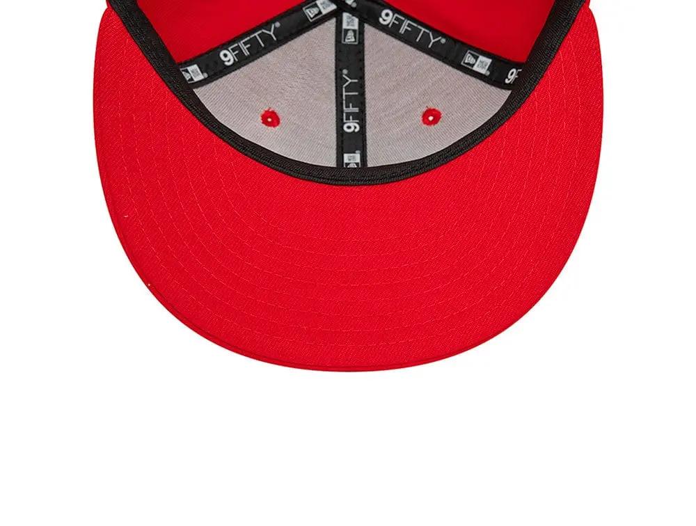 Jockey New Era Chicago Bulls Unisex Rojo