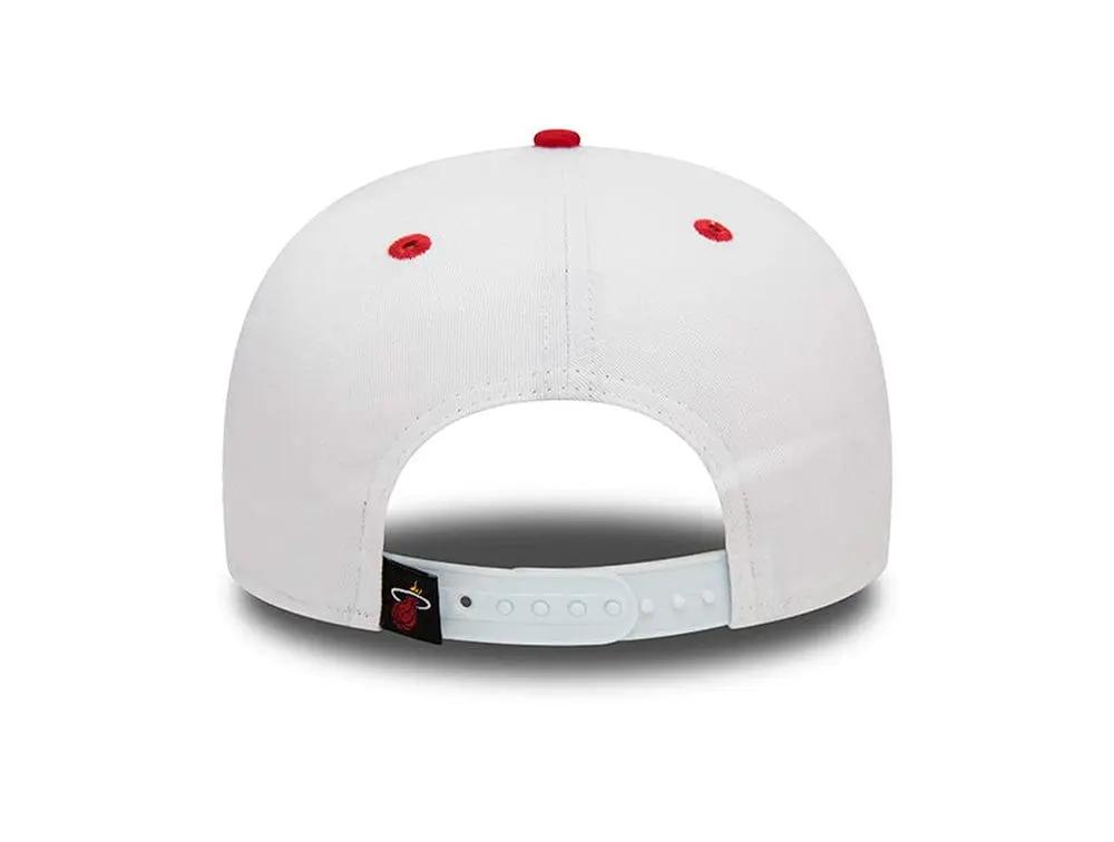 Jockey New Era Miami Heat Unisex Blanco