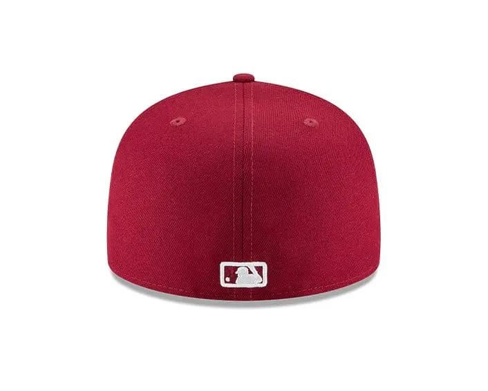 Jockey New Era  Mlb 5950 New York Yankees Unisex Burdeo