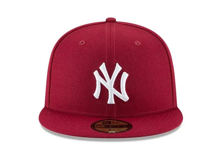 Jockey New Era  Mlb 5950 New York Yankees Unisex Burdeo