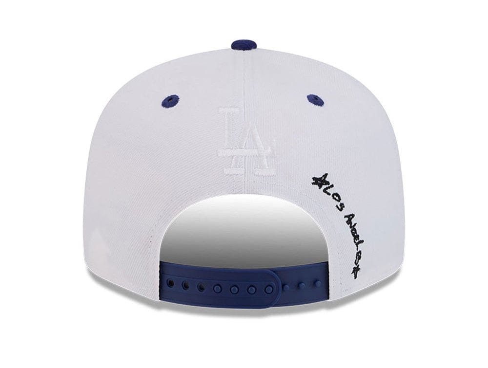Jockey New Era 950 Los Angeles Dodgers MLB Official Doodles Unisex Blanco