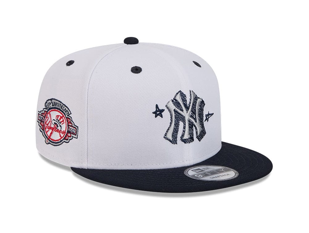 Jockey New Era 950 New York Yankees MLB Official Doodles Unisex Blanco